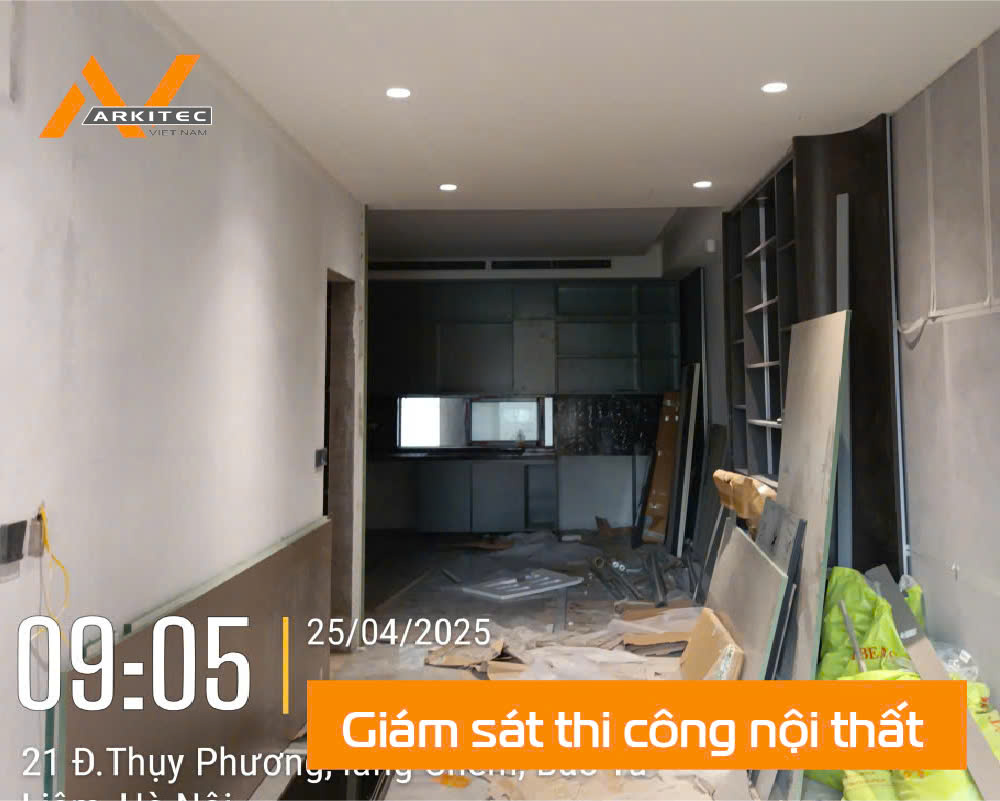 giám sát thi công nội thất