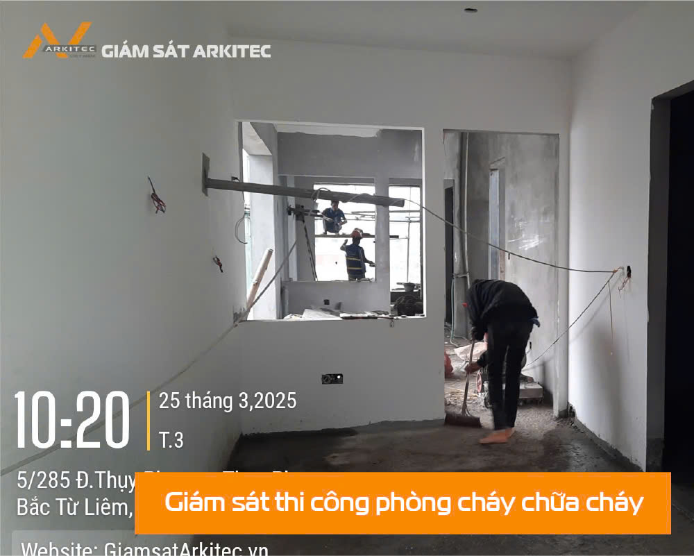 giám sát thi công phòng cháy chữa cháy